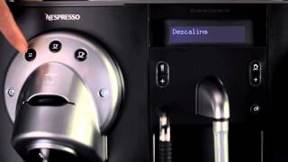 Nespresso Gemini CS200 CS220 CS203 amp CS223 PRO How To  Descaling [upl. by Florette700]