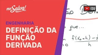 Me Salva DER02  Definição da função derivada [upl. by Nagar66]