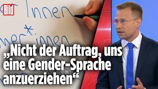 Experten fordern Schluss mit der GenderSprache bei ARD und ZDF  Sebastian Geisler [upl. by Turmel]