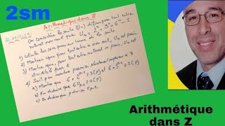 Arithmétiques dans Z Exercice 2 bac SM biof [upl. by Schaffel]