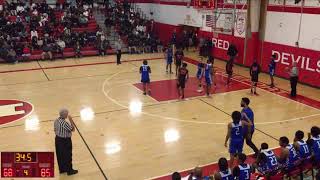 Freeport High School vs Hempstead High School Mens Varsity Basketball [upl. by Amerd]