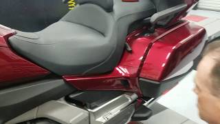 Passenger Grab Rail Installation  2018 Honda GoldWing [upl. by Aala]