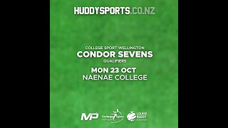 College Sport Wellington Condor Sevens Qualifiers [upl. by Itsym84]