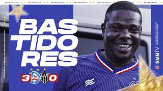 🎥 BASTIDORES EXCLUSIVOS E IMPERDÍVEIS DA DEPENADA TRICOLOR  BAHIA 3X0 ATLÉTICOMG  BR2024 BETANO [upl. by Ycrad]