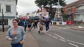 Walking around Street Market in Stratford upon avon Sheakespeare Birthplace [upl. by Hairam]