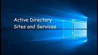 Active Directory Sites and Services [upl. by Socha]