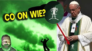 Co Wie Papież Franciszek Dlaczego Nosi Wizerunek Kosmity na Ornacie Analiza Ator Przepowiednie UFO [upl. by Ylrebmic]