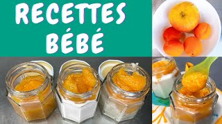 Recettes Bébé l 3 idées de Compote pour bébé [upl. by Adnovaj]