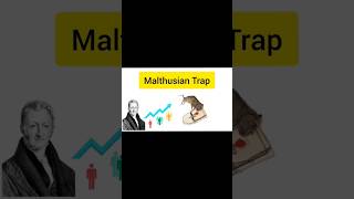 Malthusian Trap geography populationgeography shorts [upl. by Annasiul707]