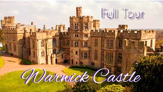 Warwick Castle A Full Tour of this stunning medieval castle built in 1068 [upl. by Miza]