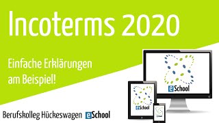 Incoterms 2020 am Beispiel einfach erklärt Von EXW FCA über CIF CFR CIP CPT bis DAP DPU DDP [upl. by Nyladnohr]