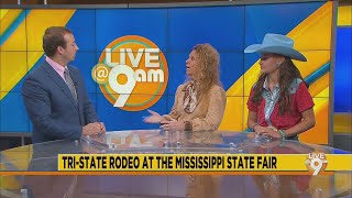 TriState Rodeo at Mississippi State Fair [upl. by Olemrac471]