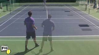 Roger Federer Warming Up his Groundstrokes HD  Indian Wells Pt 09 [upl. by Lim]