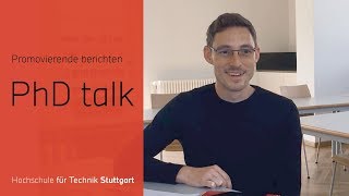 PhD talk – Maximilian von der Grün berichtet [upl. by Ahsiekar267]