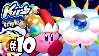 Kirby Triple Deluxe BOSS Kracko Beam Copy World 3 PART 10 Nintendo 3DS Gameplay Walkthrough [upl. by Arema]