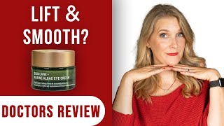 Biossance Squalane  Marine Algae Eye Cream  What does it do  Doctors Review [upl. by Suryt]