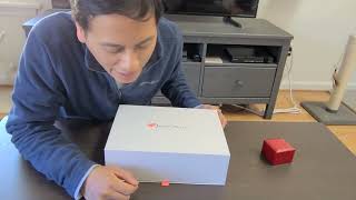 James Allen engagement ring unboxing and review [upl. by Fusco]