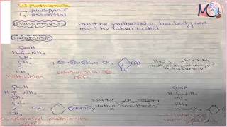 6 sulfer containing amino acids [upl. by Doralynne797]