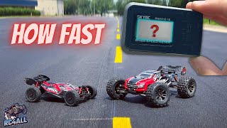 Top Speed Run Arrma Typhon 6s vs Arrma Kraton 6s how fast do they go [upl. by Bunker]