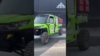 Big GREEN Canam Defender 🟢 canam defender shorts reels utv viral upgrade offroad sxs [upl. by Ulani]