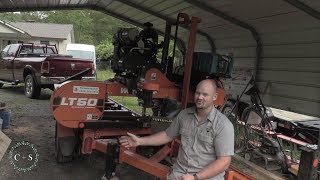 Woodmizer lt15 wide vs lt50 overview of lots of good info [upl. by Moclam]