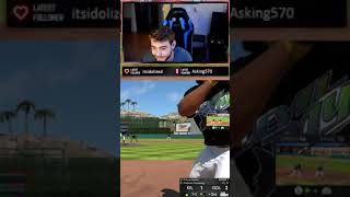 we hit MOONSHOTS way out of the best mlb the show created stadium shorts [upl. by Repsag]