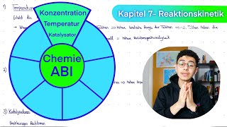 Reaktionskinetik Übersicht Faktoren beeinflussen Reaktionsgeschwindigkeit Temperatur etc [upl. by Lemaj]