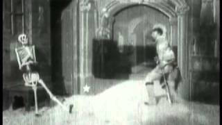 The Haunted Castle 1896 George Melies Silent Film [upl. by Bernardina]