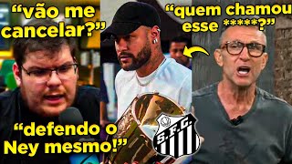 🚨TRETA CAZÉ É CANCELADO POR CAUSA DO NEYMAR NEY CAUSOU POLÊMICA NO JOGO DO SANTOS [upl. by Woodhouse952]