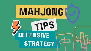 Mahjong Defensive Strategy for BEGINNERS  quot147quot Explained [upl. by Trometer]