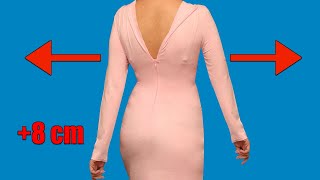 How to upsize a dress to fit you perfectly  a sewing trick [upl. by Middleton]