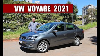 Volkswagen Voyage 2021  TESTE do Camanzi [upl. by Duwalt]