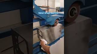 Metal surface finish machine brush machine for stainless steel sink bowlsKitchen equipmentSink [upl. by Reivad]