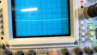 43 Analog Oscilloscope Basics Making a Frequency Measurement [upl. by Inobe441]