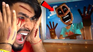 I Attacked Technogamerz with MIMICER  Minecraft Horror Video [upl. by Ahsurej]