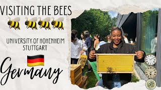 Europe Trip Season 1 Episode 7 visiting the bees 🐝 University of Hohenheim Stuttgart Germany [upl. by Gorden]