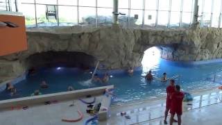 Termy Uniejów Polska indoor  Aquapark in Poland [upl. by Eido]