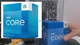 i513400 intel Unboxing processador intel [upl. by Demakis]