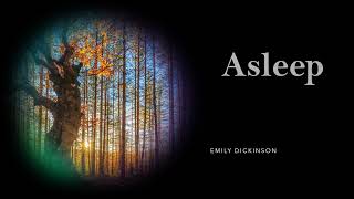 Asleep by Emily Dickinson [upl. by Bahner]