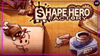 ShapeHero Factory  JOYITA INDIE de AUTOMATIZACIÓN de base  Roguelike  Gameplay Español [upl. by Nihs272]