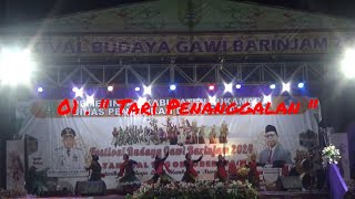 01 Tari Pedalaman “ Penangalan” Festifal Budaya Gawi barinjam 2024 [upl. by Nolyaj]