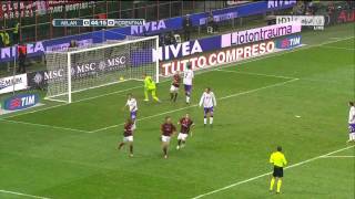 Ibrahimovic fantastic goal AC Milan vs Fioerentina 20112010 HD [upl. by Oneal787]