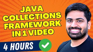 Complete Java Collections Framework in 1 Video  Java Collections Framework in one shot 🎯 [upl. by Wattenberg]