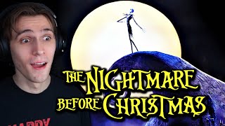 The Nightmare Before Christmas 1993 Movie REACTION FIRST TIME WATCHING [upl. by Eleanora370]