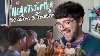 Heartstopper Season 3 Trailer Reaction amp Breakdown 😱🌈 [upl. by Marnie]