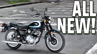 ALLNEW 2025 Kawasaki W230 Retro Meets Modern [upl. by Aivyls]