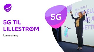 Telia lanserer 5G i Lillestrøm 🎉 [upl. by Clawson]