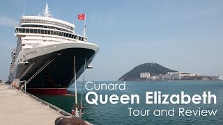 Cunard Queen Elizabeth Cruise Ship Tour and Review [upl. by Jarietta152]