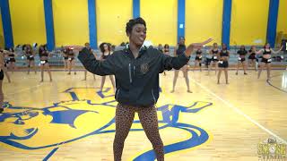 Airielle Brooks  HBCU Band Combine Dance Clinic 2024 [upl. by Neeroc]