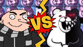 MUGEN Battles  Gru vs Monokuma  Despicable Me vs Danganronpa [upl. by Leerzej384]